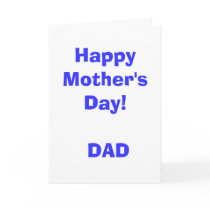 Happy Mother's Day! DAD cards by soccerisalive Happy Mother's Day! DAD cards