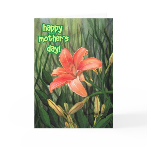Happy Mother's Day - Daylilly 2 card