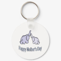 Happy Mothers Day Elephants keychains