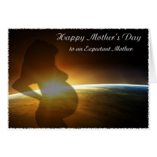 Happy Mother S Day Expectant Mother Card Zazzle