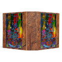 Happy Mothers Day Floral Abstract binder