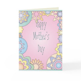 Happy Mother's Day - Floral Design card