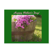 Happy Mother's Day!-Floral Design Postcard postcards