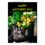 HAPPY MOTHER'S DAY Flower Card