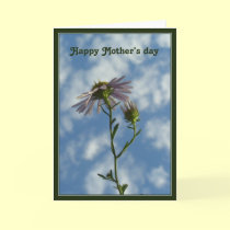 Happy Mother's day flower in the sky cards