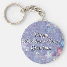 Happy Mother's Day Grandma Keychains