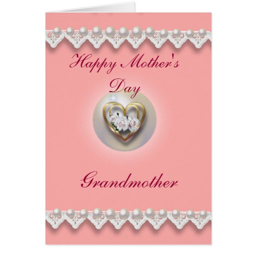 Happy Mothers Day Grandmother Greeting Cards Zazzle