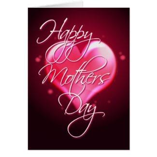 HAPPY MOTHER'S DAY HEART by SHARON SHARPE Cards