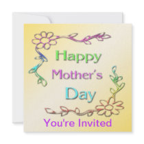 Happy Mother's Day Invitation