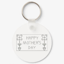 Happy mothers day keychains