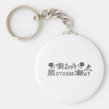 Happy Mother's Day Keychain
