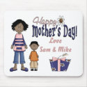 Happy Mothers Day - Kids & Present mousepad