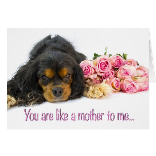 Happy Mother's Day Like A Mom Card With Dog | Zazzle