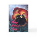 Happy Mother's Day Pansy 2 cards