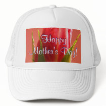 Happy Mother's Day Pink Rose Hat