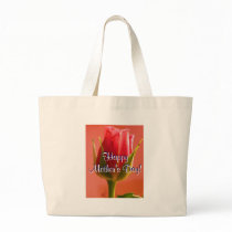Happy Mother's Day Pink Rose I Bags