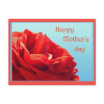Happy Mother's day - pink rose Postcard