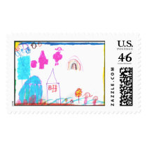HAPPY MOTHER'S DAY postage