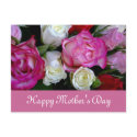 Happy Mothers Day Postcard by floraluniverses Happy Mothers Day Postcard