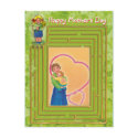 Happy Mother's Day - Postcard template by Kidsplanet Happy Mother's Day - Postcard template