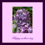 Happy mothers day poster