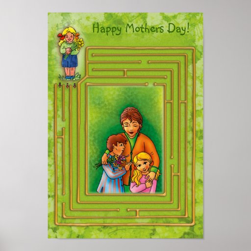 Happy Mothers Day! Poster Template