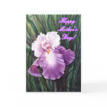 Happy Mother's Day Purple Iris Happy Mother's Day Purple Iris