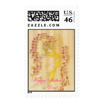 Happy Mother's Day Rose Angel Postage postage by darshe40 Happy Mother's Day Rose Angel Postage postage