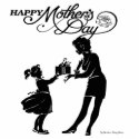 Happy Mothers Day Silhouette photo sculptures by Sylinden Happy Mothers Day Silhouette photo sculptures