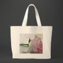 Happy Mother's Day! - Single Pink Rose Basics bags by HolidayGreetings Happy Mother's Day! - Single Pink Rose Basics bags