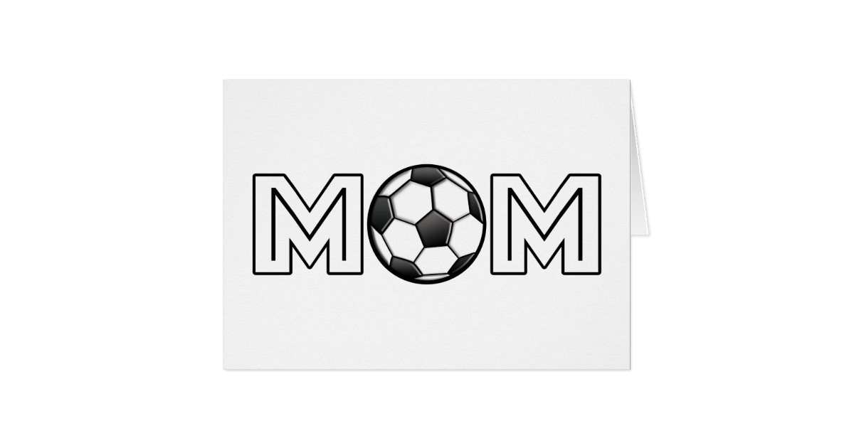 Happy Mothers Day Soccer Mom Card Zaz