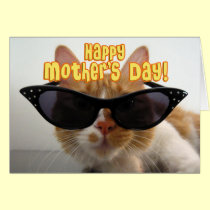 Happy Mother's Day - Stepmom Cool Cat cards