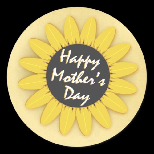 Happy Mother's Day Round Stickers