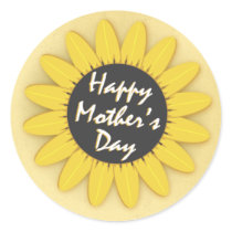 Happy Mother's Day Round Stickers