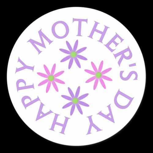 Happy Mothers Day Stickers