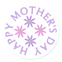 Happy Mothers Day Stickers