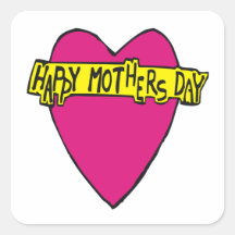 Happy Mothers Day Stickers