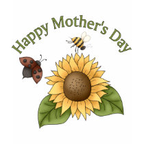 happy Mothers Day Sunflower, Butterfly, Bee t-shirts