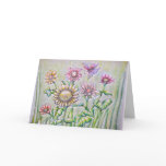 Happy Mother's Day. sunflowers with daisies Greeting Card