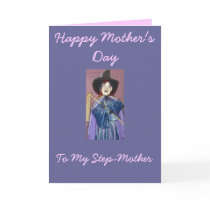 Happy Mother's Day, To My Step-Mother cards