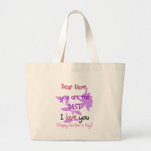 Happy mother's day tote bag