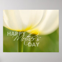 Happy Mother's Day Tulip Poster