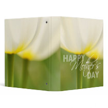 Happy Mother's Day Tulips Binder
