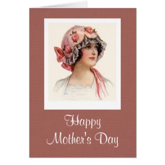 Happy Mother's Day vintage Mother's Day for Mom Card