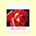 Happy Mother's day with artsy roses postcards by Rainmountain Happy Mother's day with artsy roses postcards