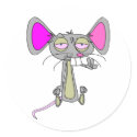 Happy Mouse stickers