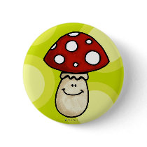 happy mushroom buttons