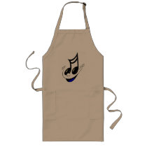 Happy Music Key Apron