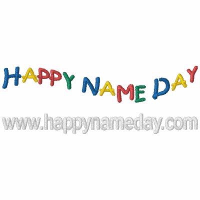 Happy Name Day Polo by HappyNameDay
