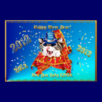 Happy New (Mew) Year-2012-Poster posters